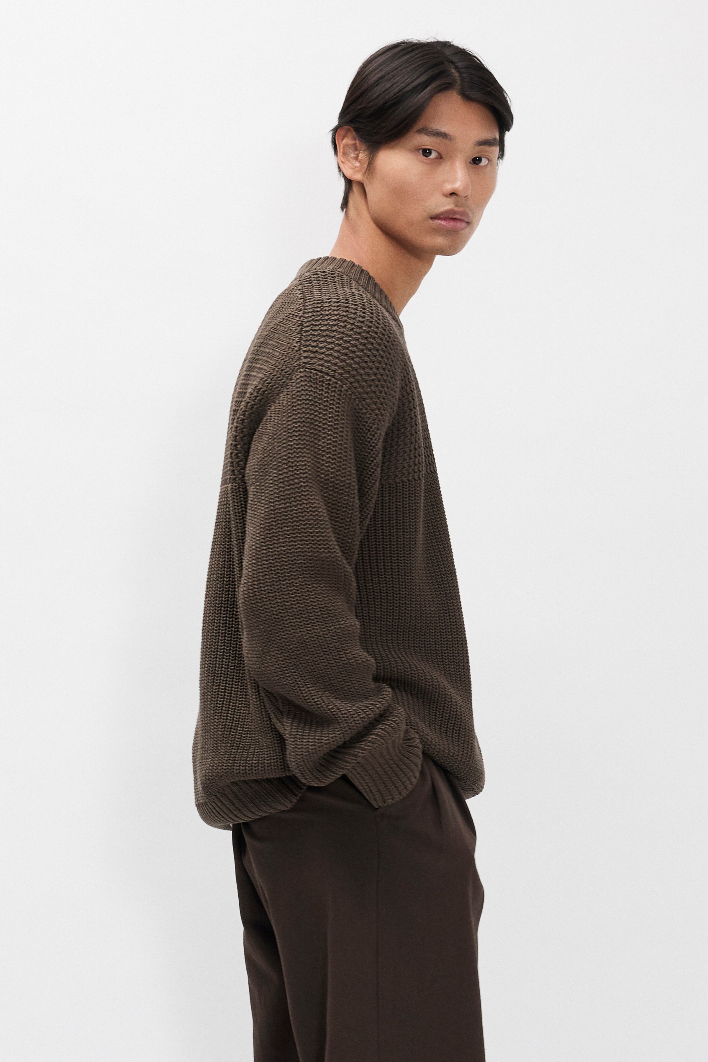 Nordhavn Racked Cotton Sweater