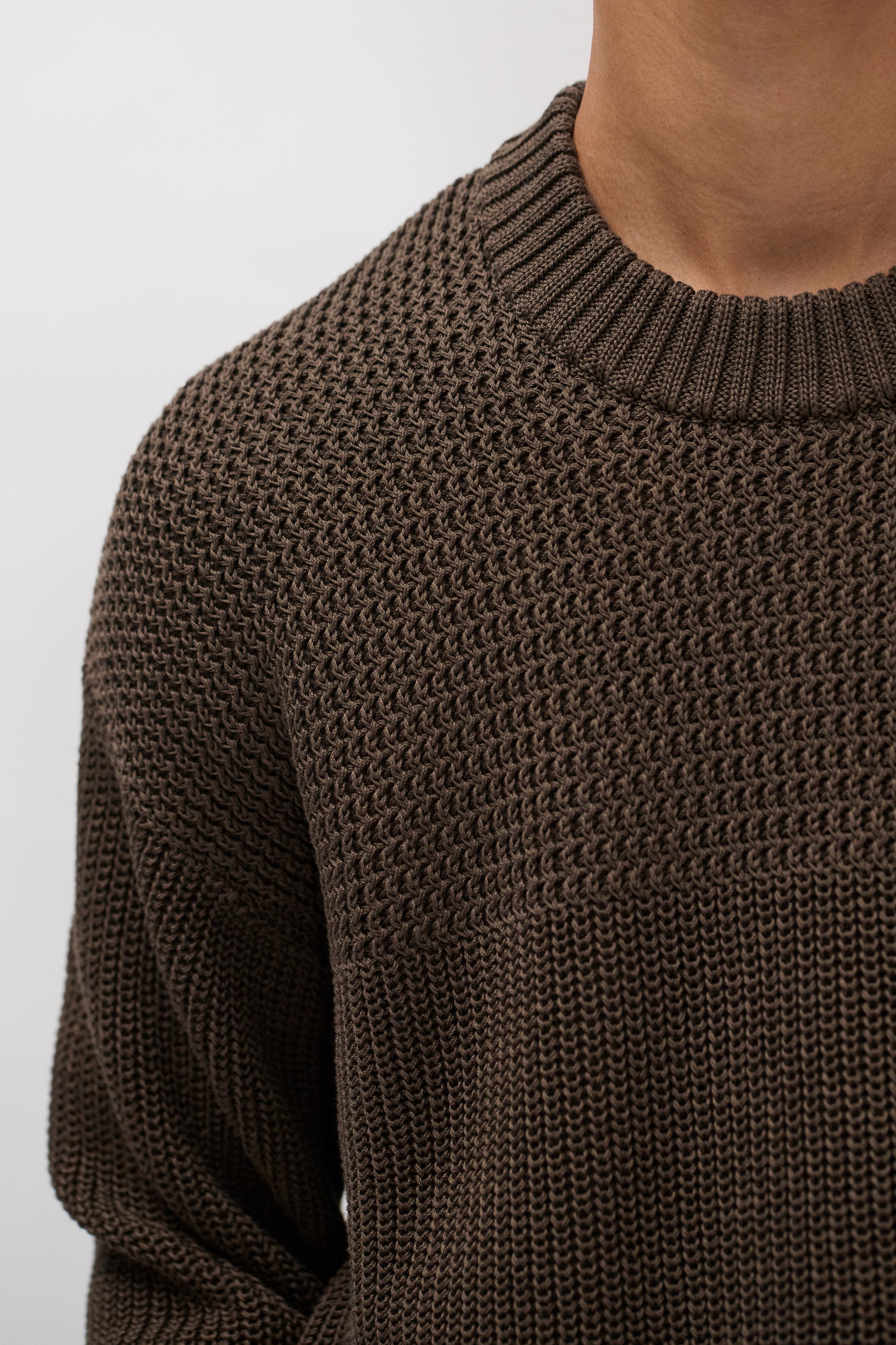 Nordhavn Racked Cotton Sweater