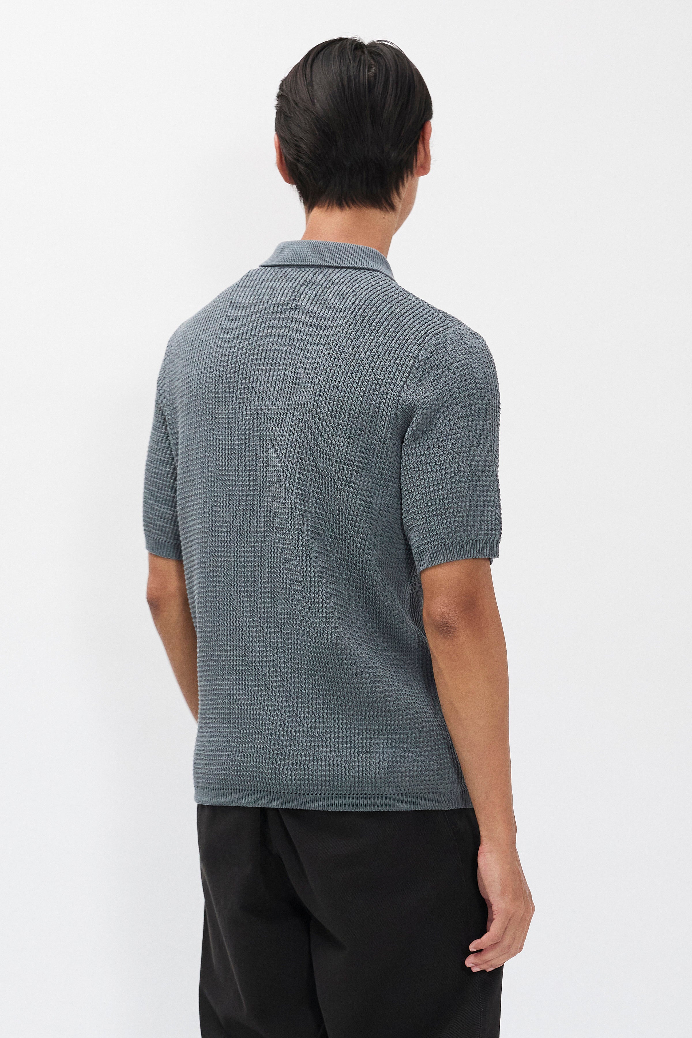 Anholt Cotton Crepe Polo