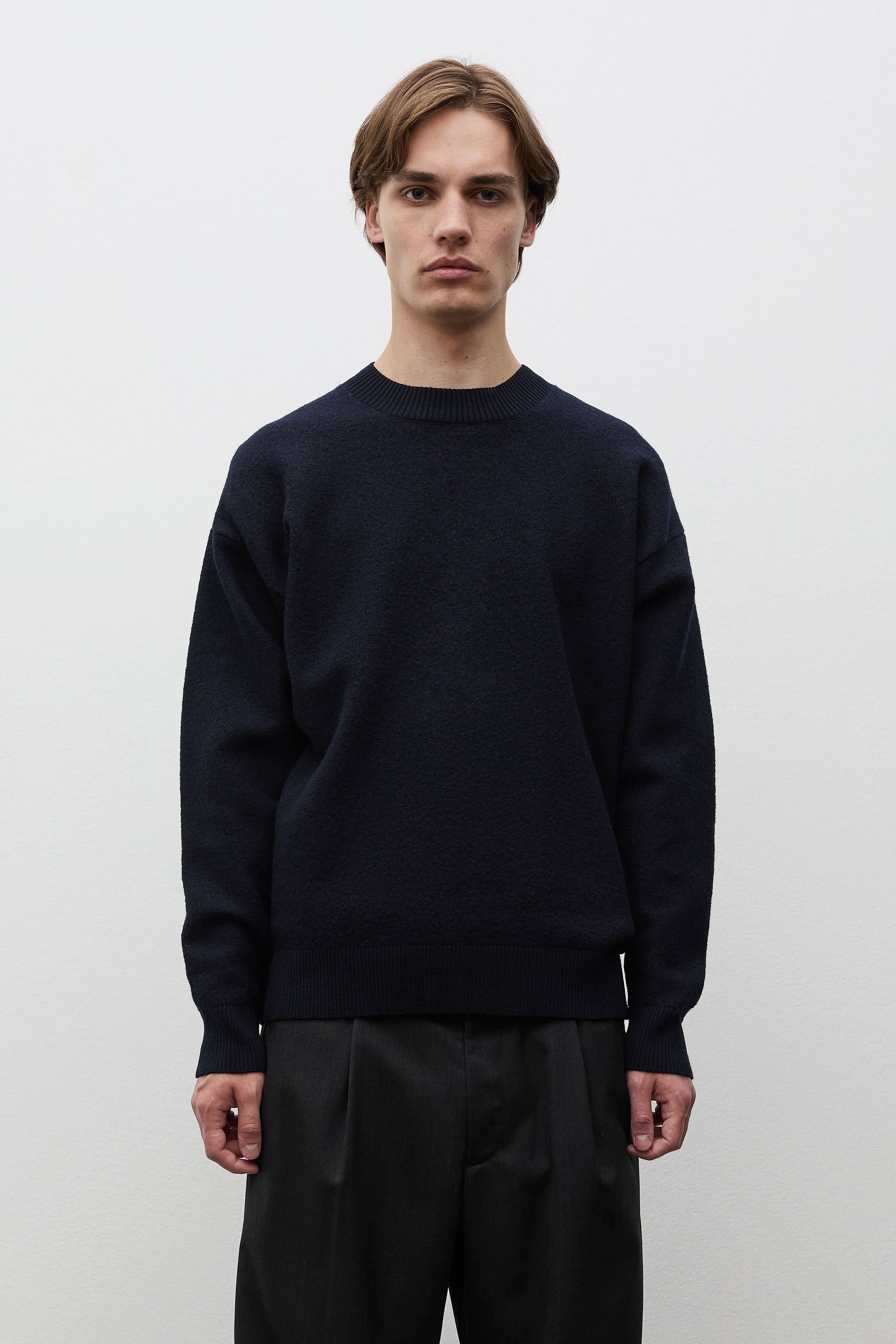Kragholm Boiled Wool Crewneck