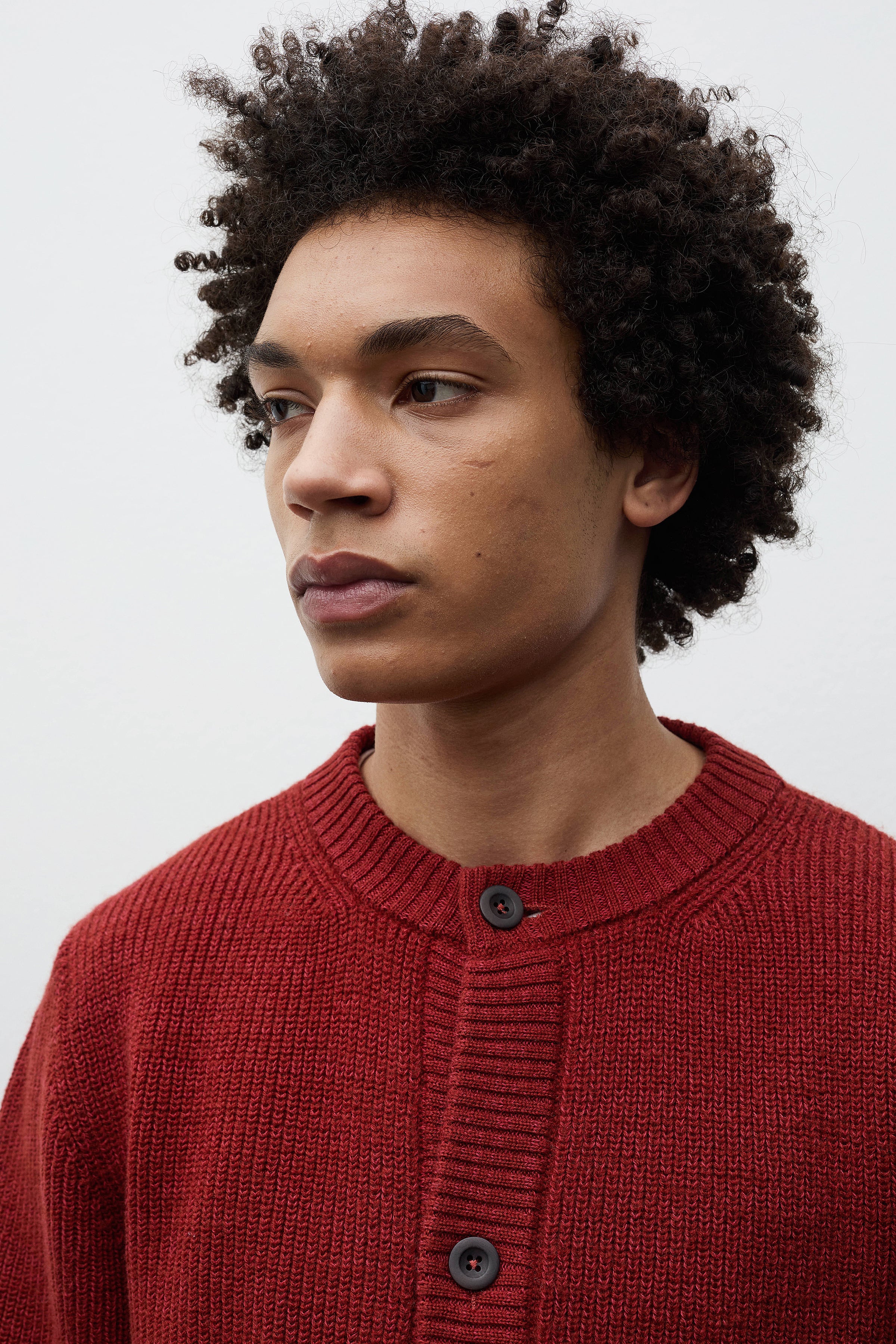 Gullverket Cotton Wool Rib Cardigan