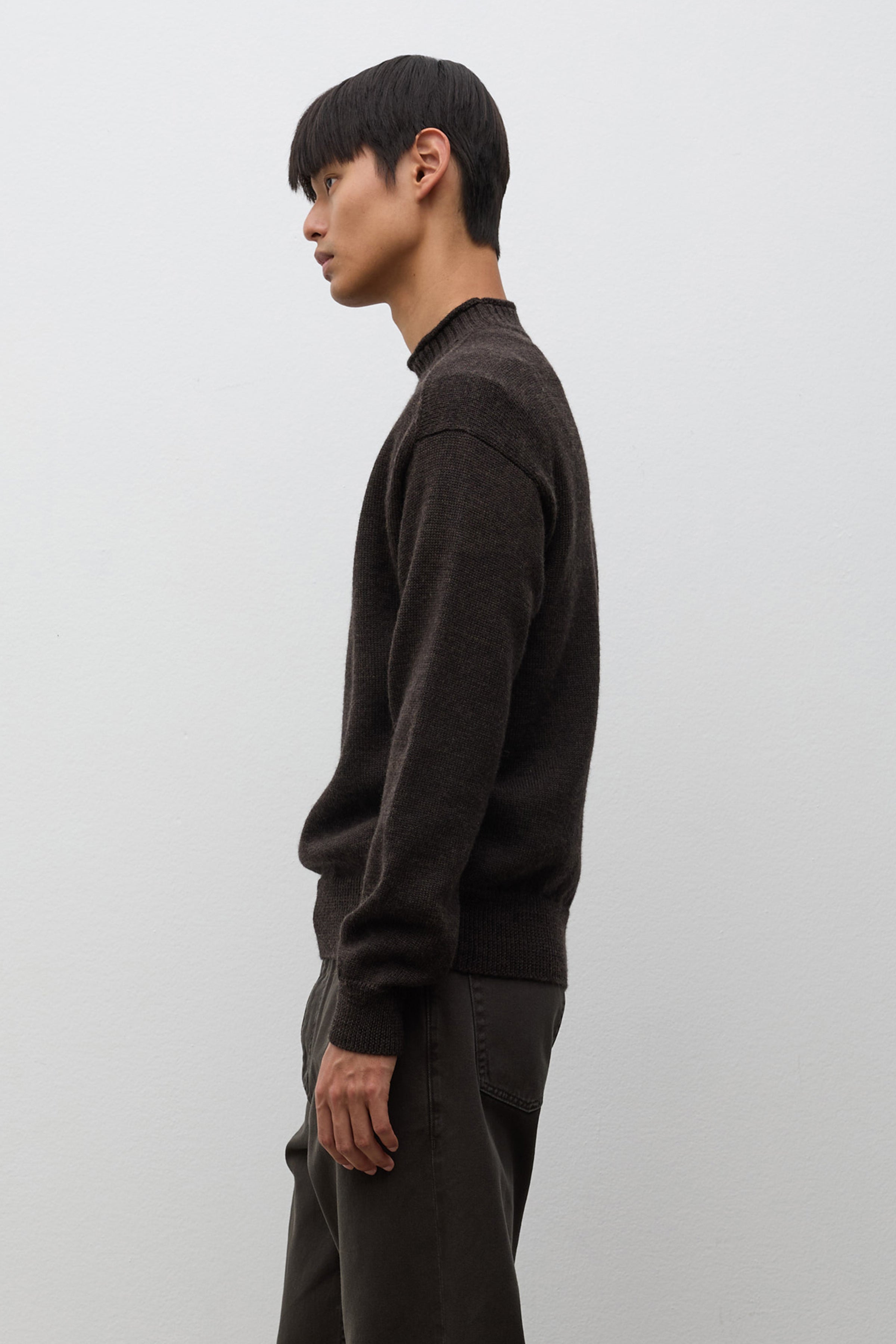 Sagvatnet Wool Roll Neck Sweater
