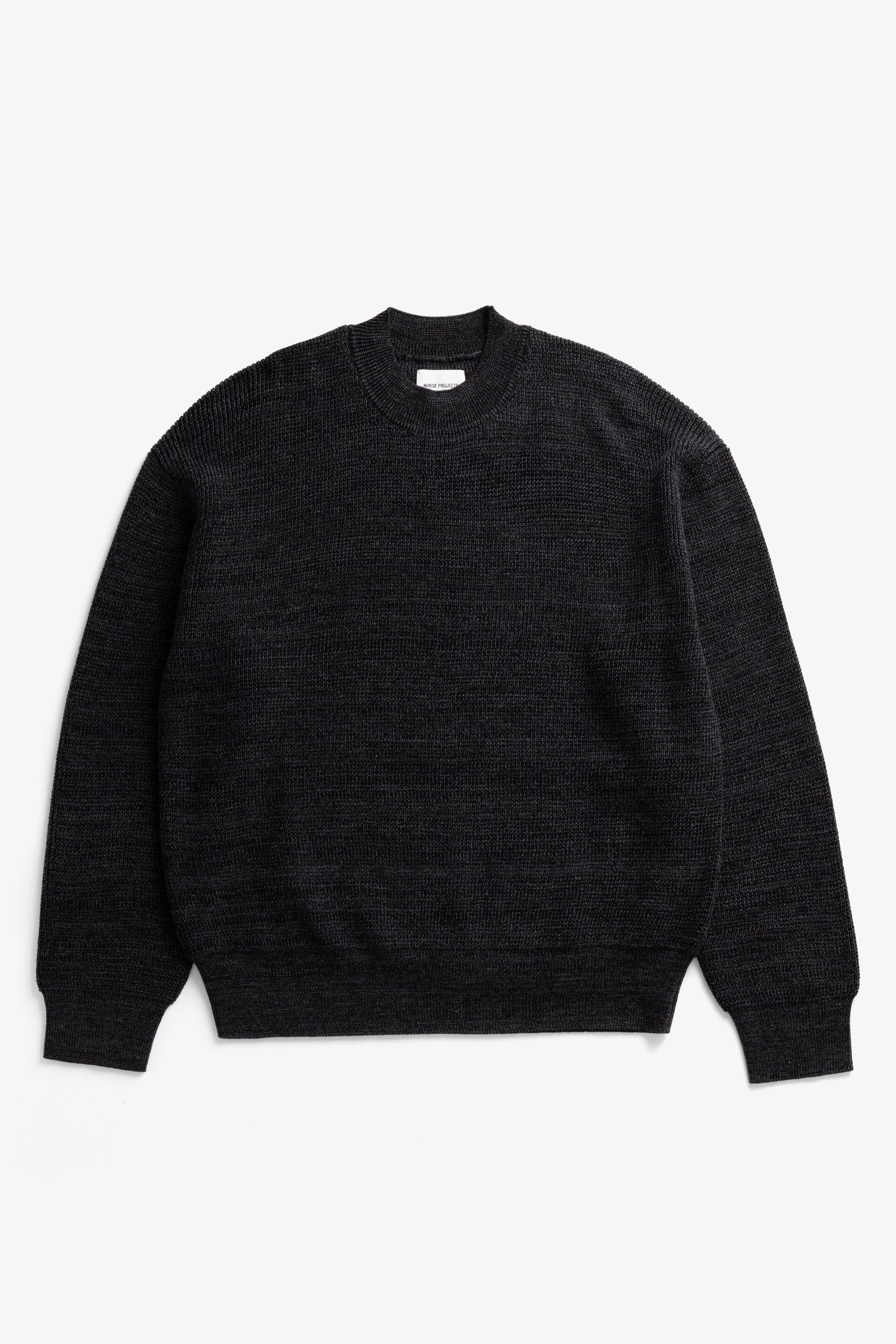Hirtshals Tech Merino Waffle Crewneck