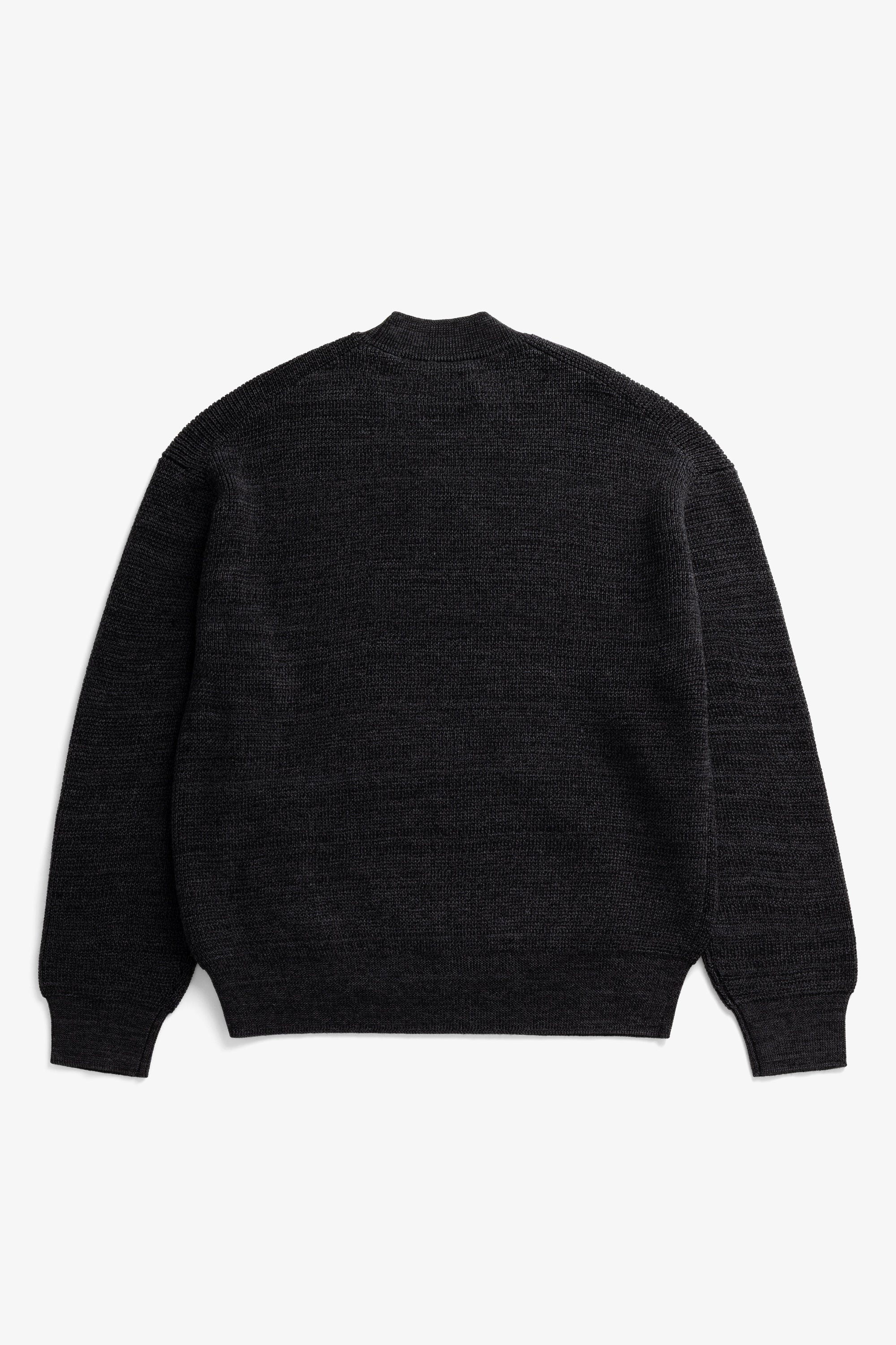 Hirtshals Tech Merino Waffle Crewneck