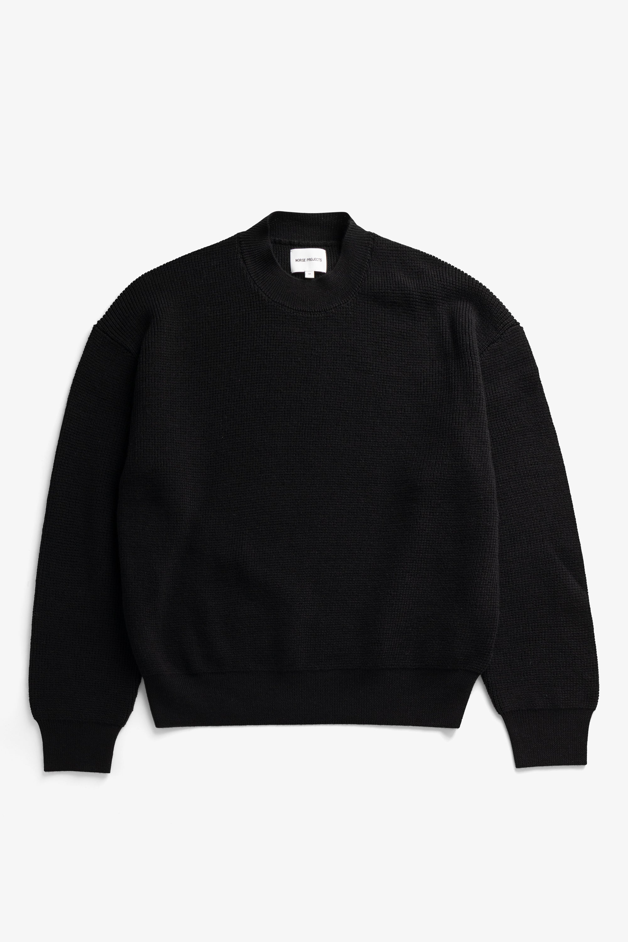 Hirtshals Tech Merino Waffle Crewneck