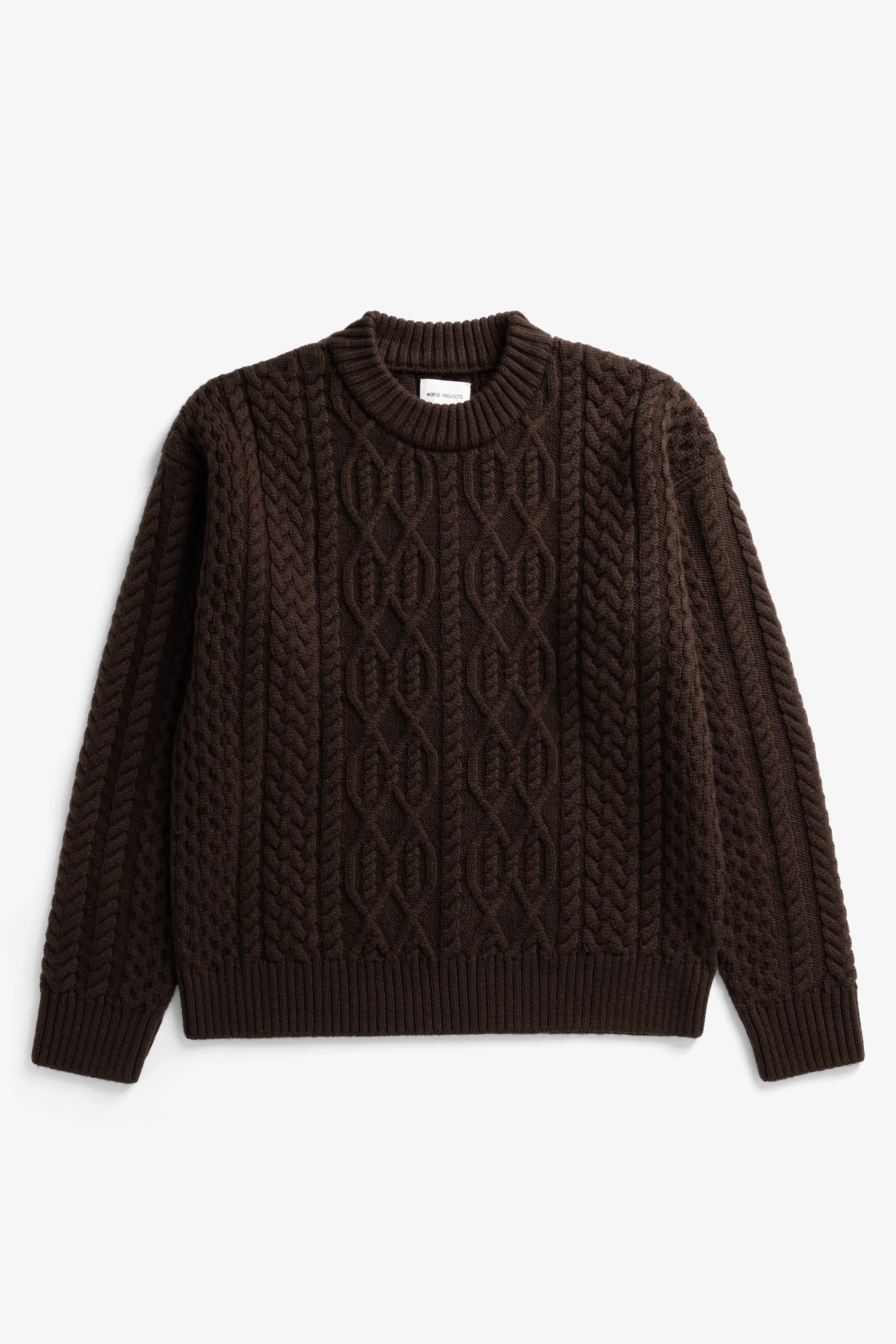 Nordhavn Aran Crewneck Sweater
