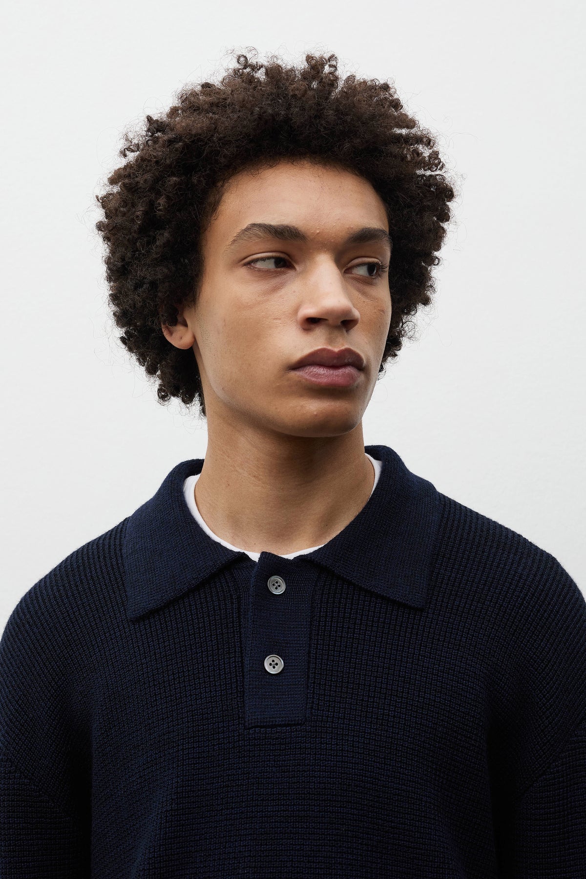 Swanfolk Tech Merino Waffle Polo