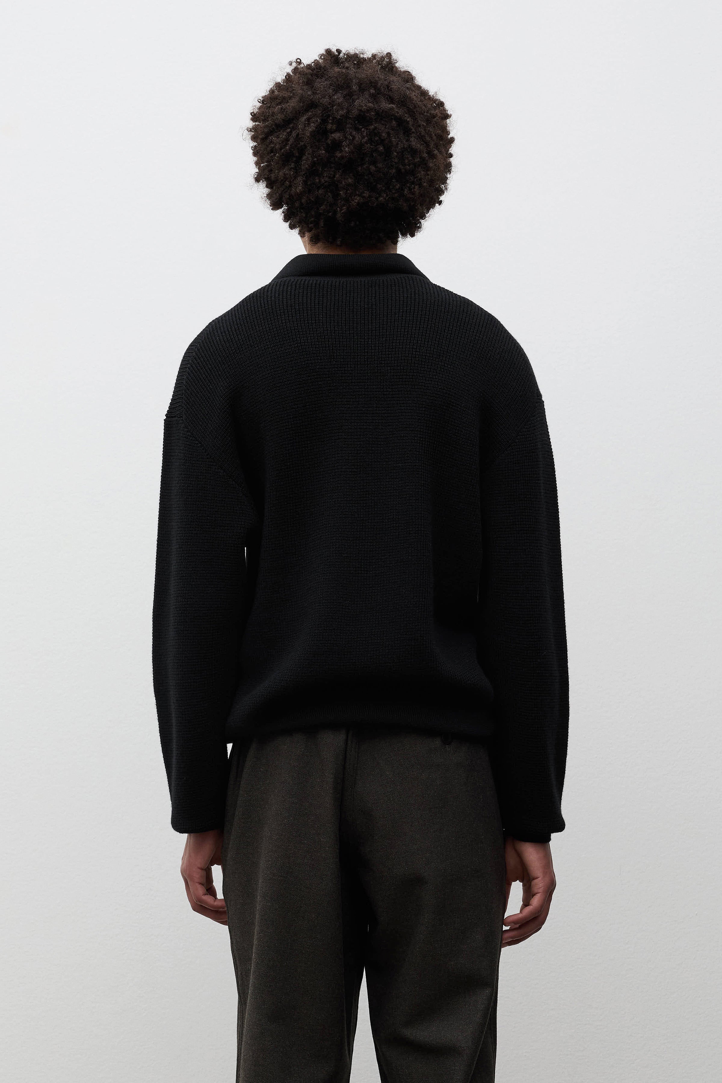 Swanfolk Tech Merino Waffle Polo