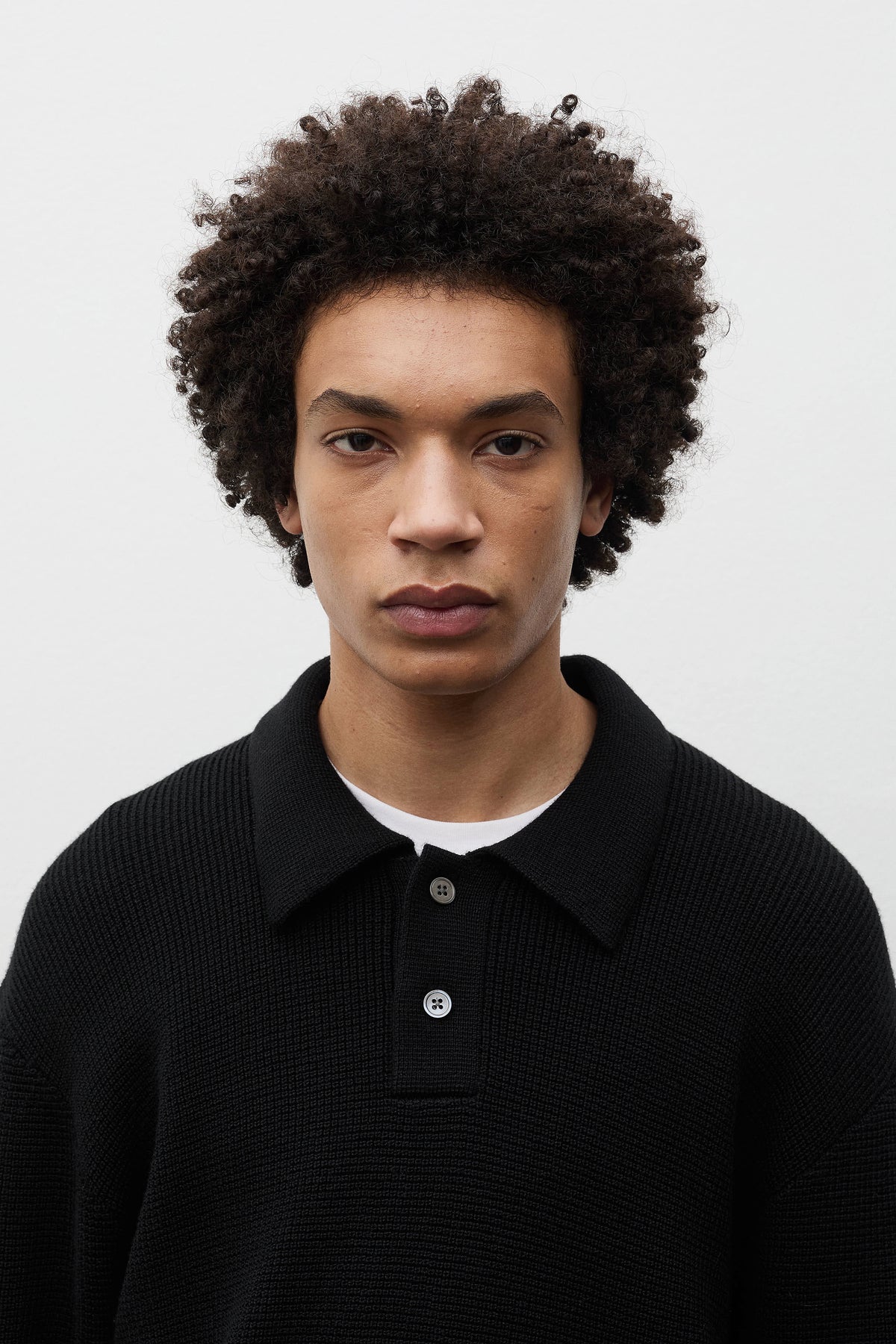 Swanfolk Tech Merino Waffle Polo