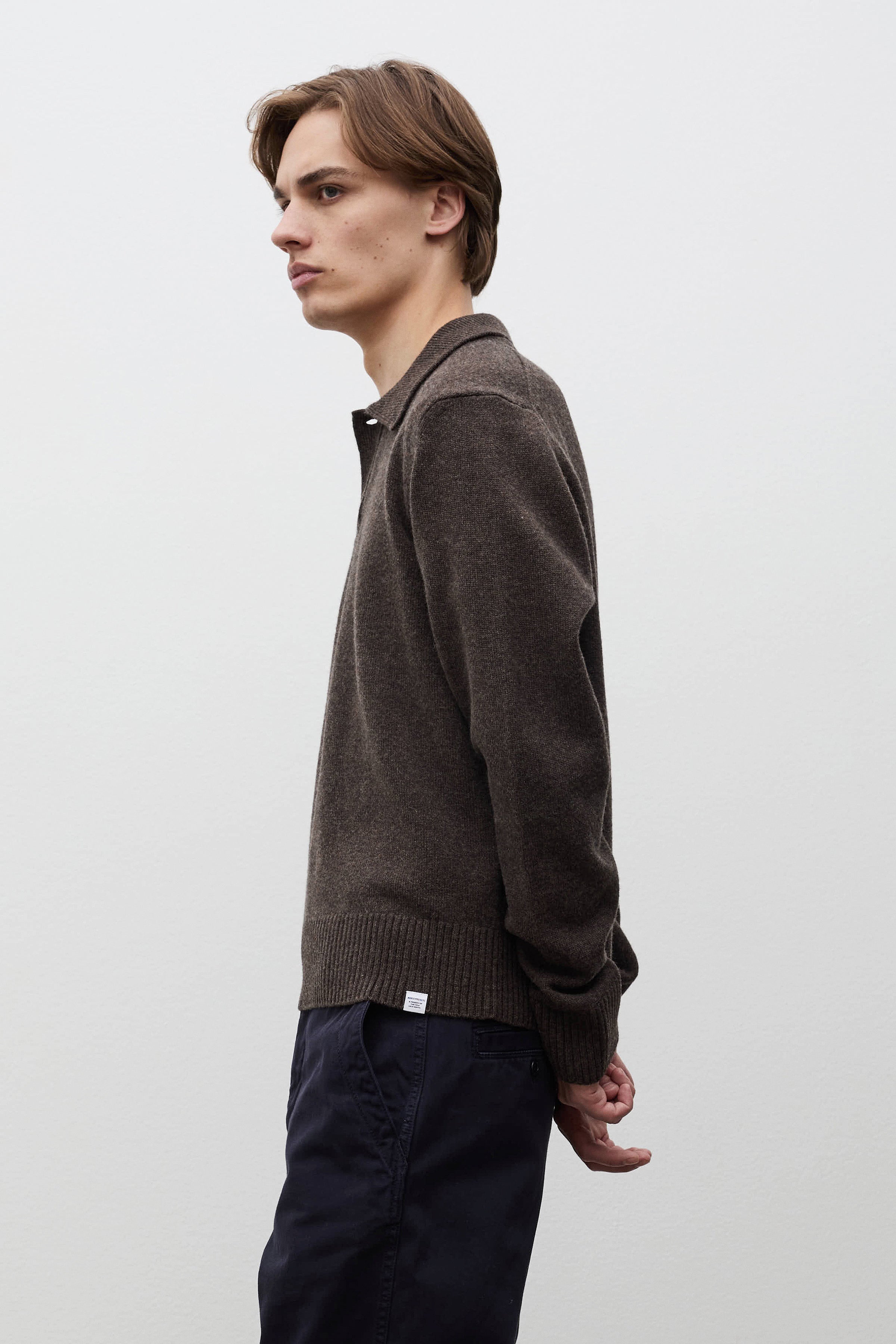 Ristinge Merino Lambswool Polo