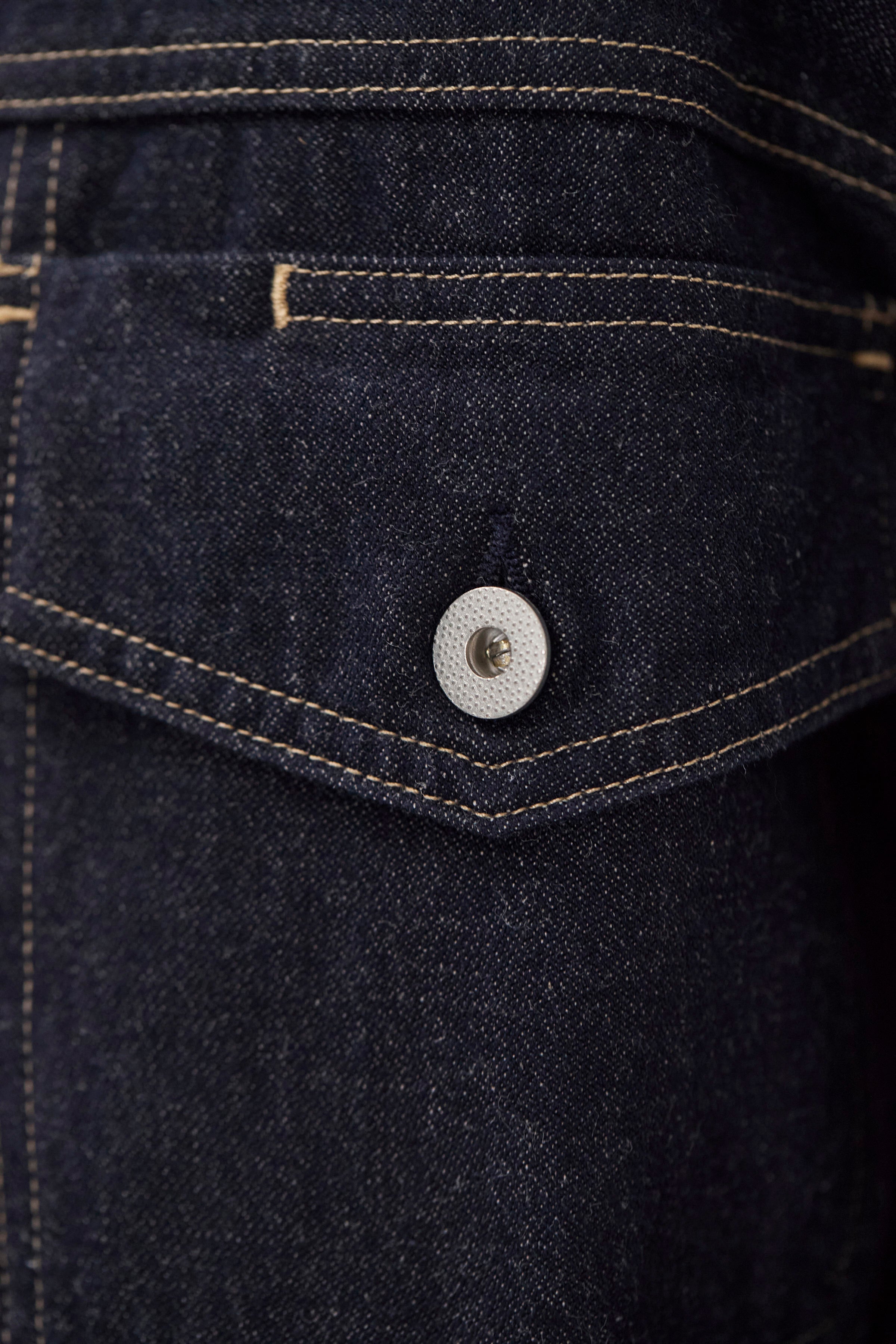Svendborg Broken Twill Cotton Linen Denim Jacket