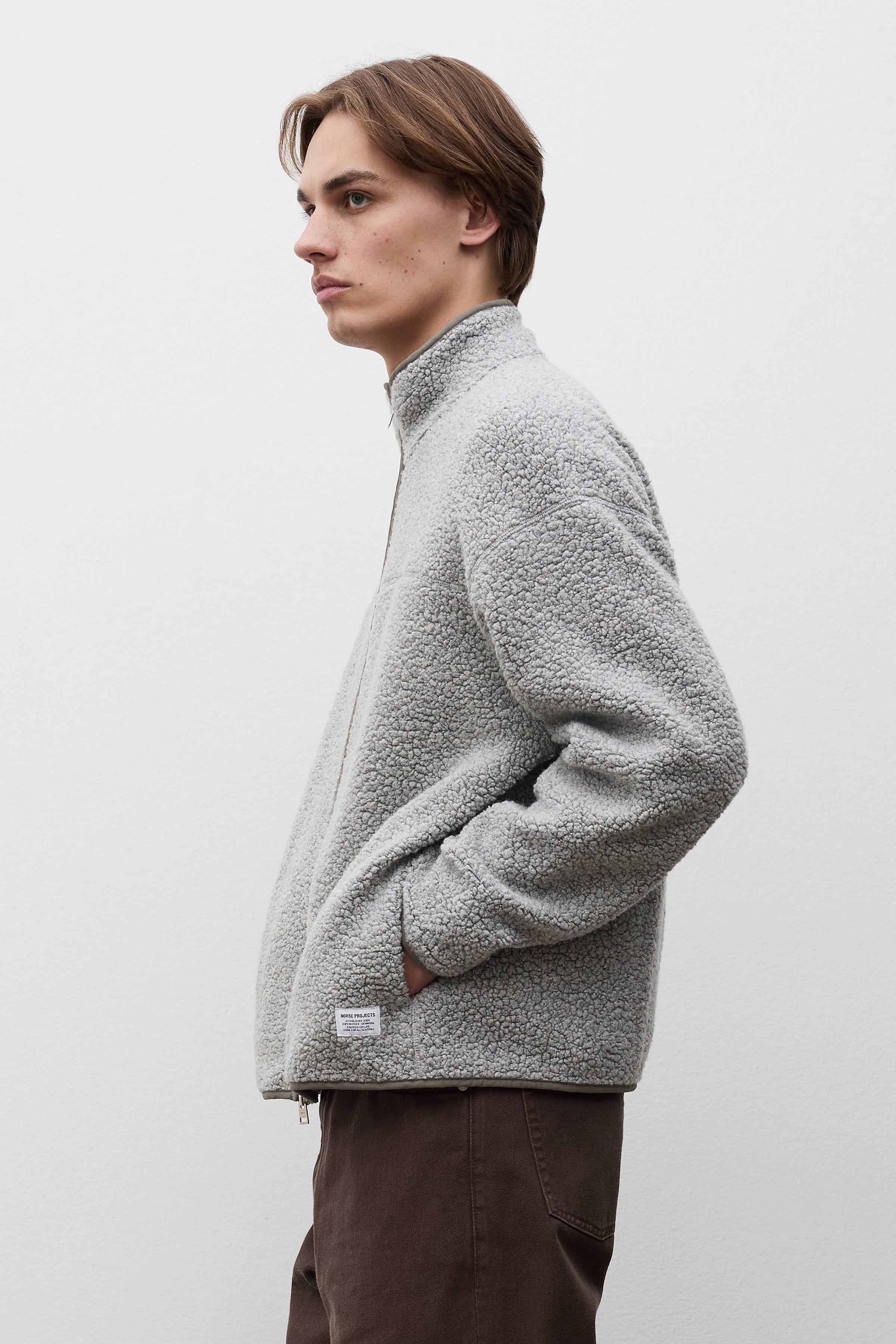 Bjerget Sherpa Wool Fleece Jacket