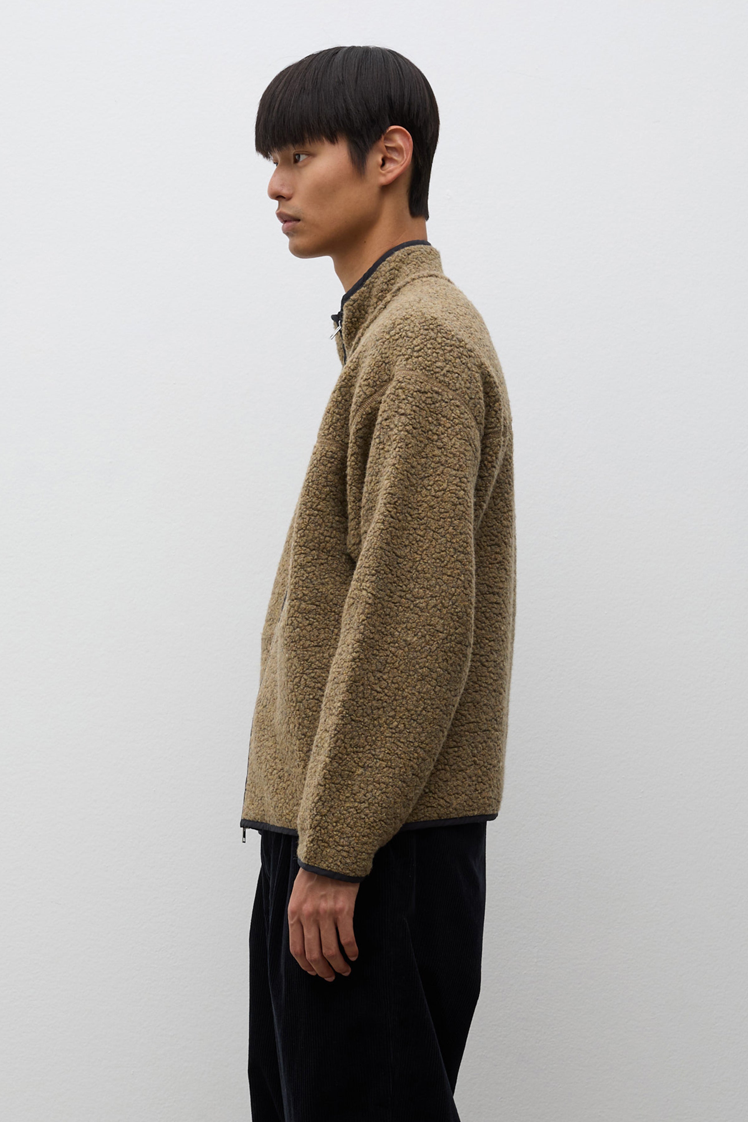 Bjerget Sherpa Wool Fleece Jacket