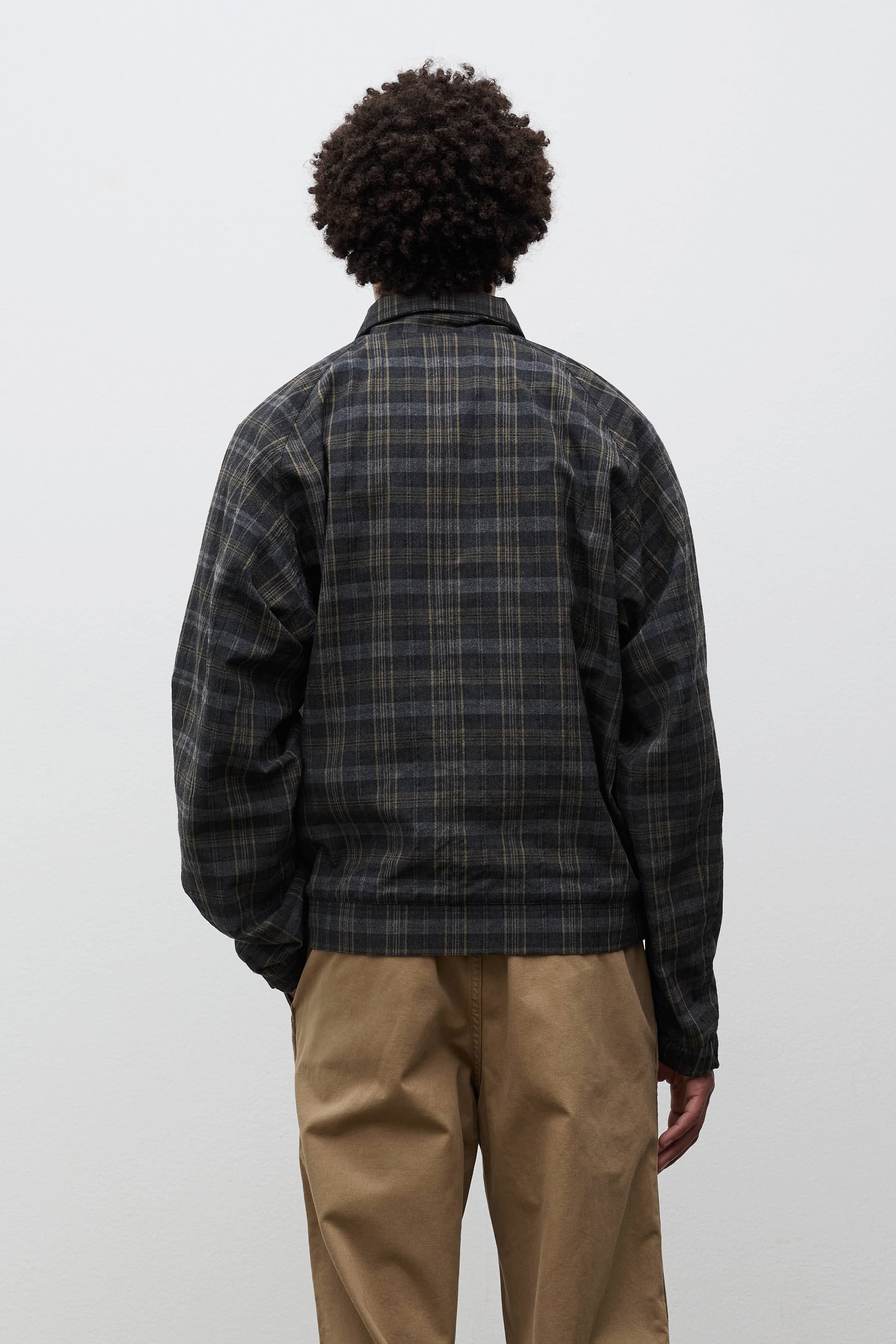 Stensholt Cotton Wool Check Blouson