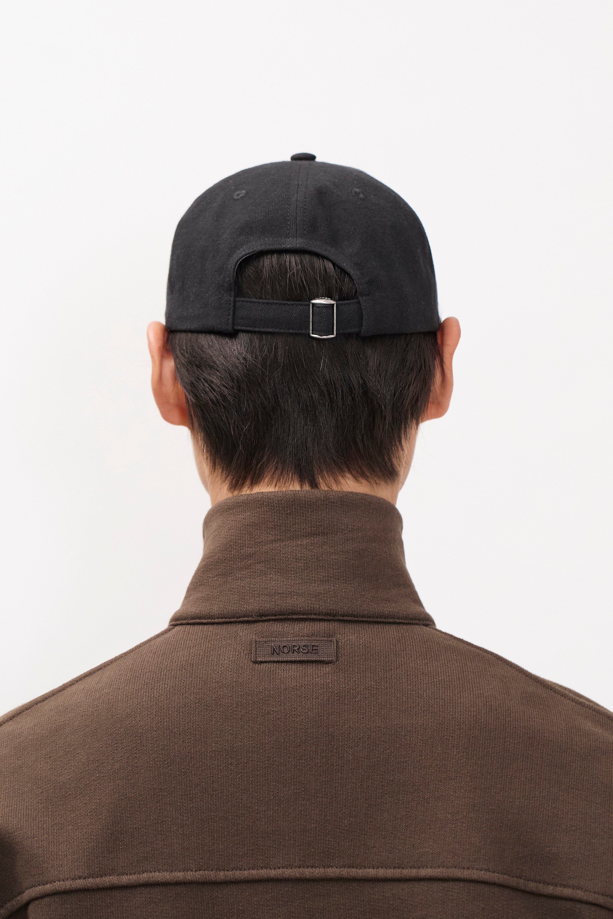 Cotton Wool Herringbone Twill 6-Panel Cap