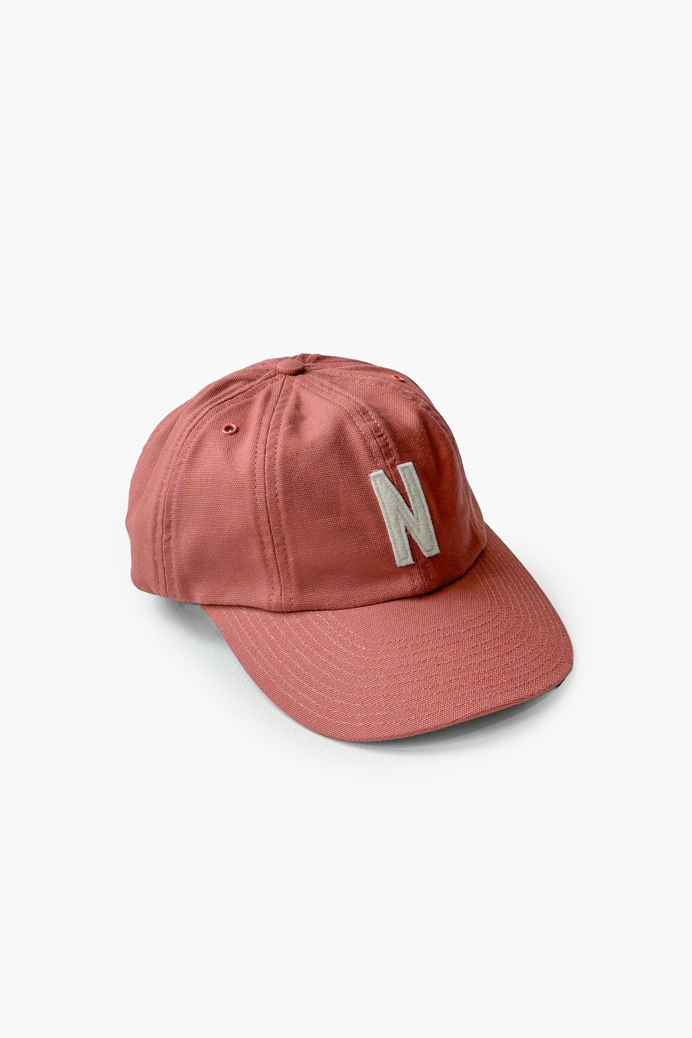 Light Canvas Felt N 8 Panel Cap