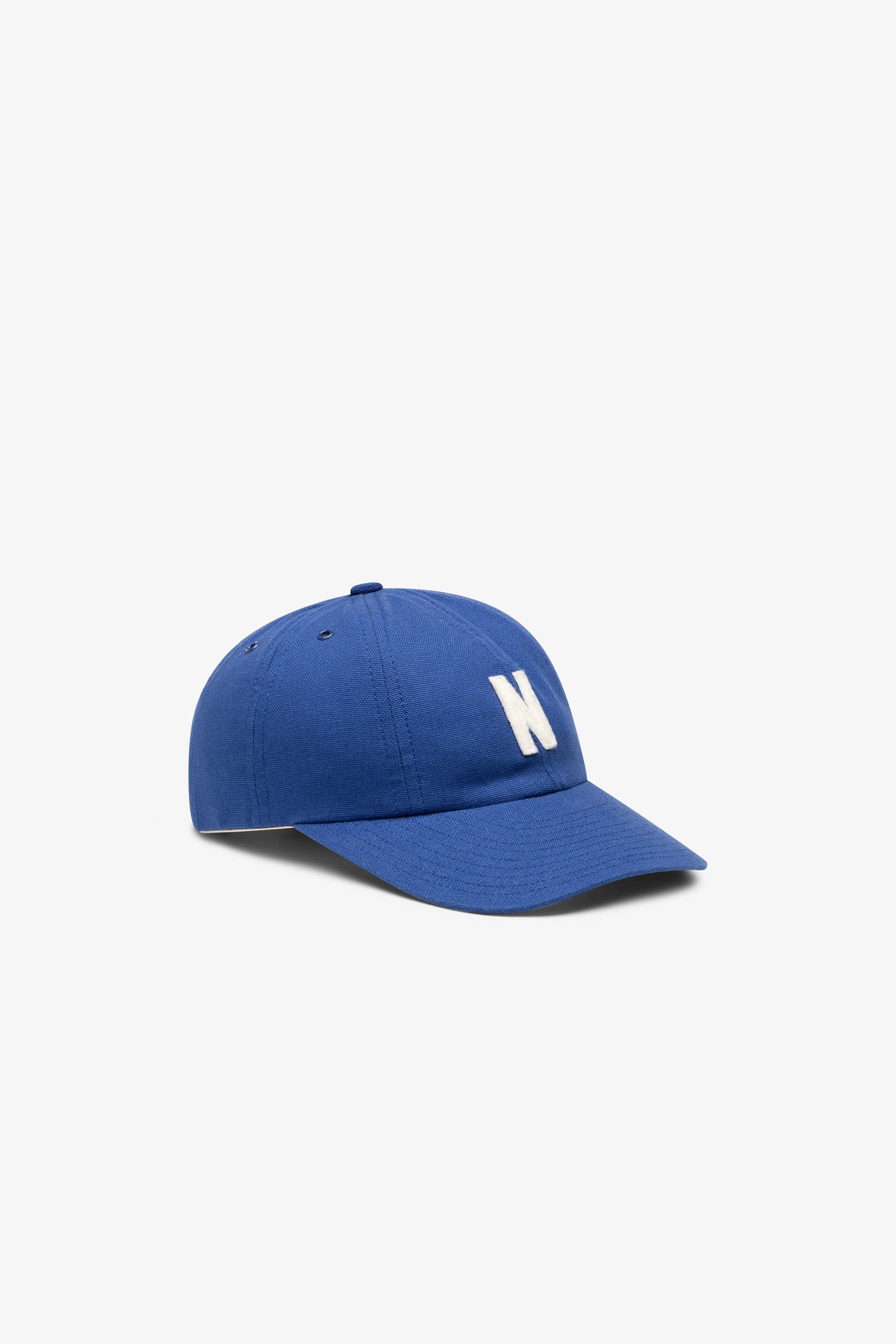 Light Canvas Felt N 8 Panel Cap