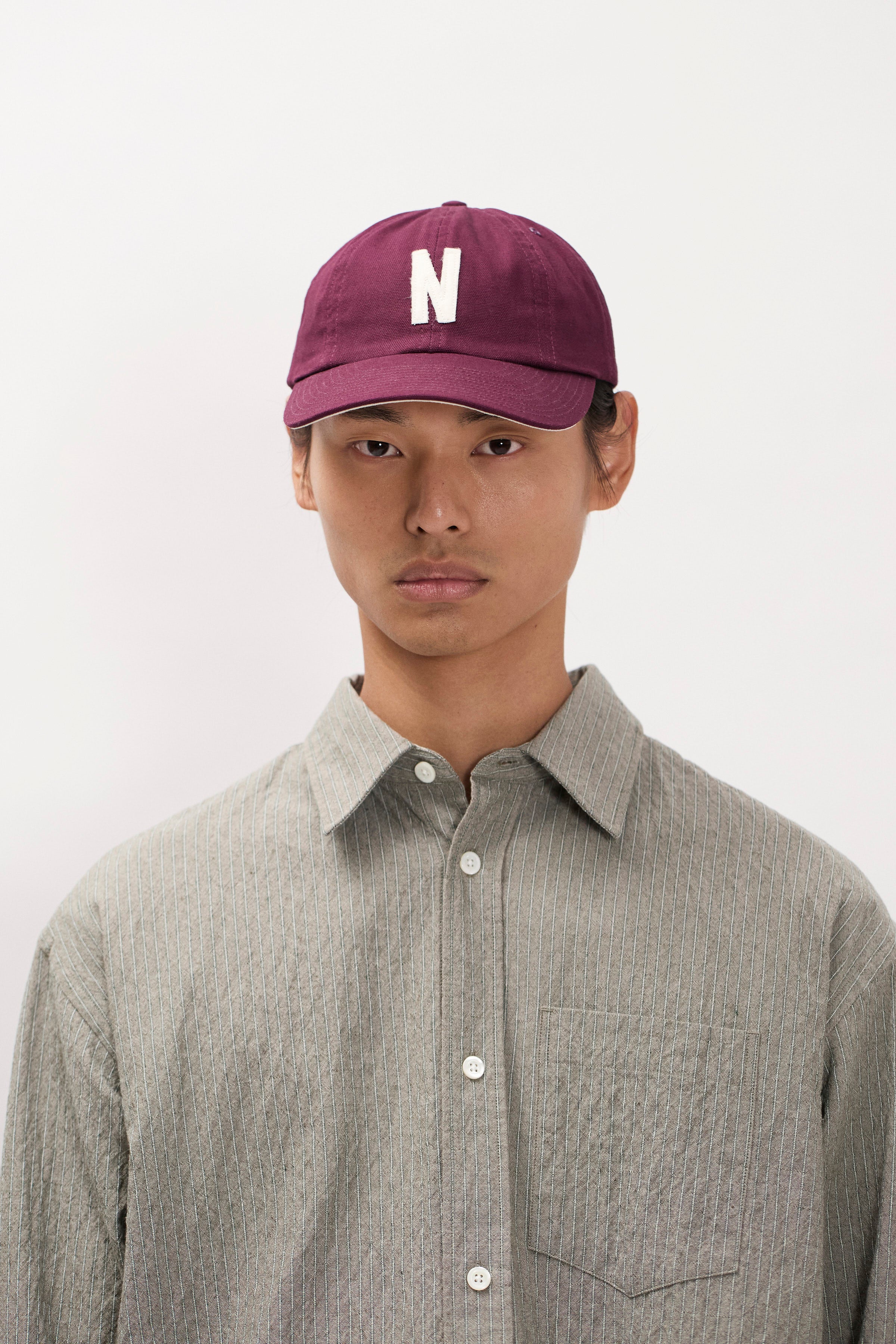 新品未使用 Cph 575 LINEN CANVAS CASQUETTE M/L Light Canvas Felt N 8 Panel Cap