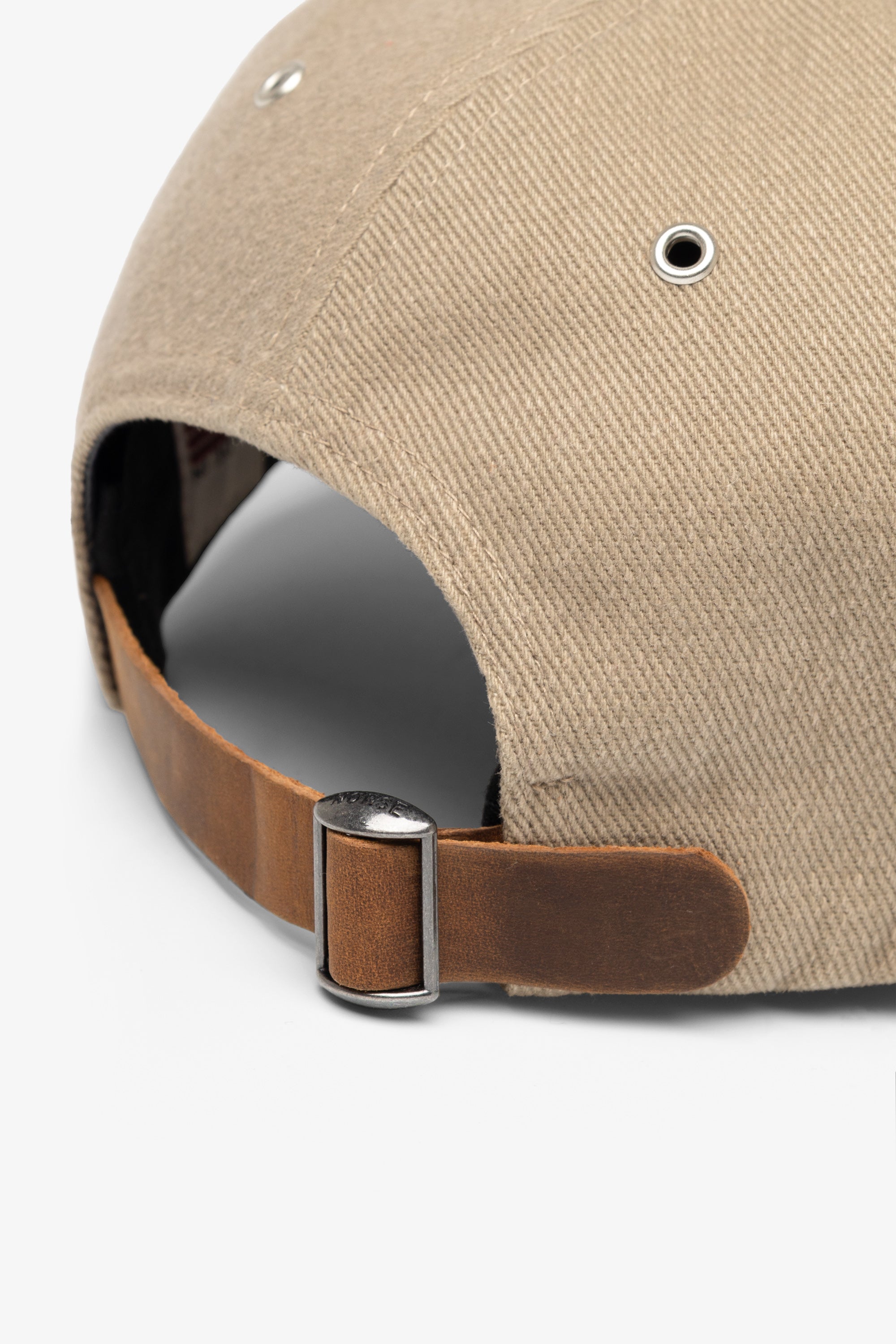 Color Denim 6 Panel Cap　FADE BEIGE Bull Twill Denim 6-Panel Cap