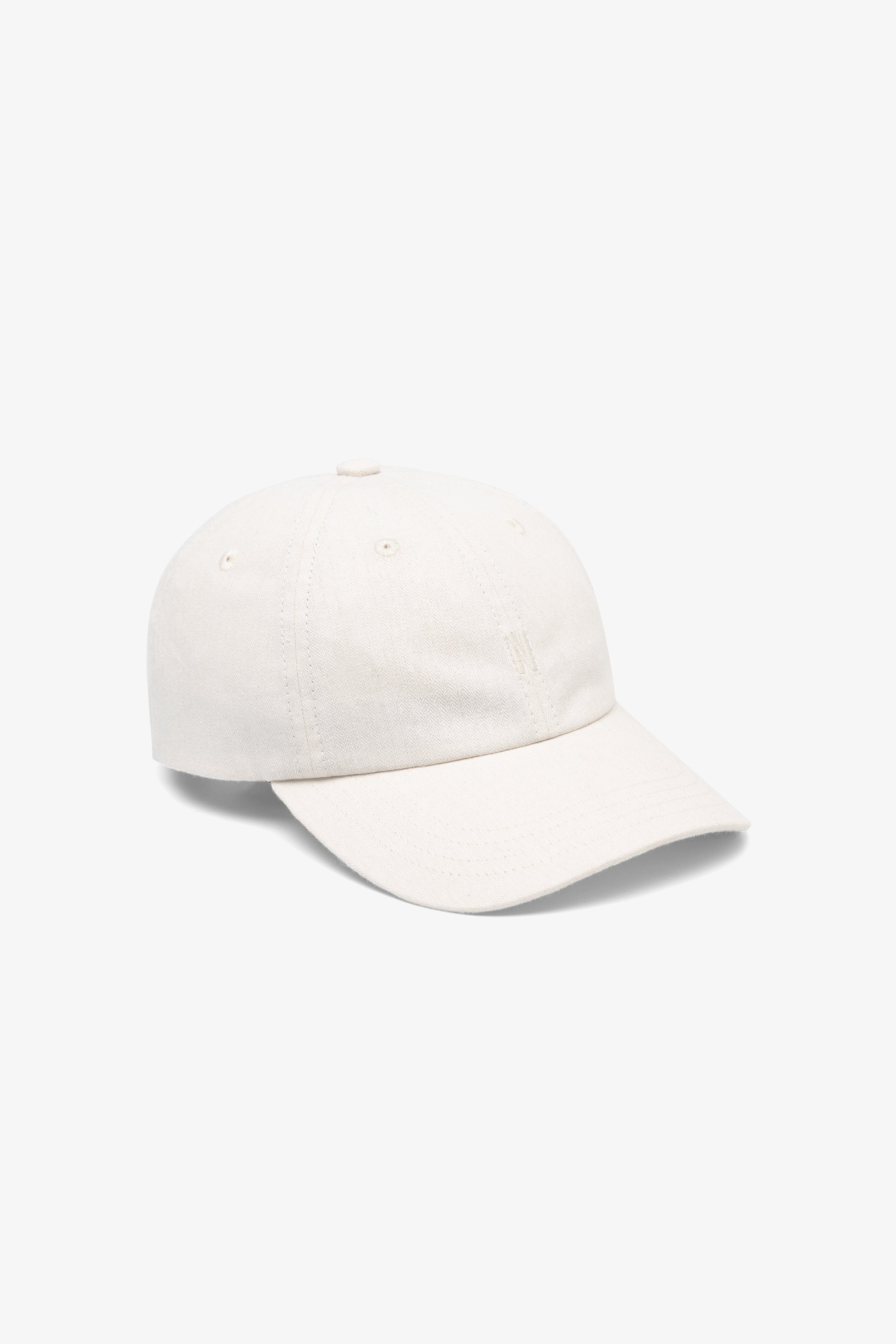 Mini Herringbone Twill 6-Panel Cap