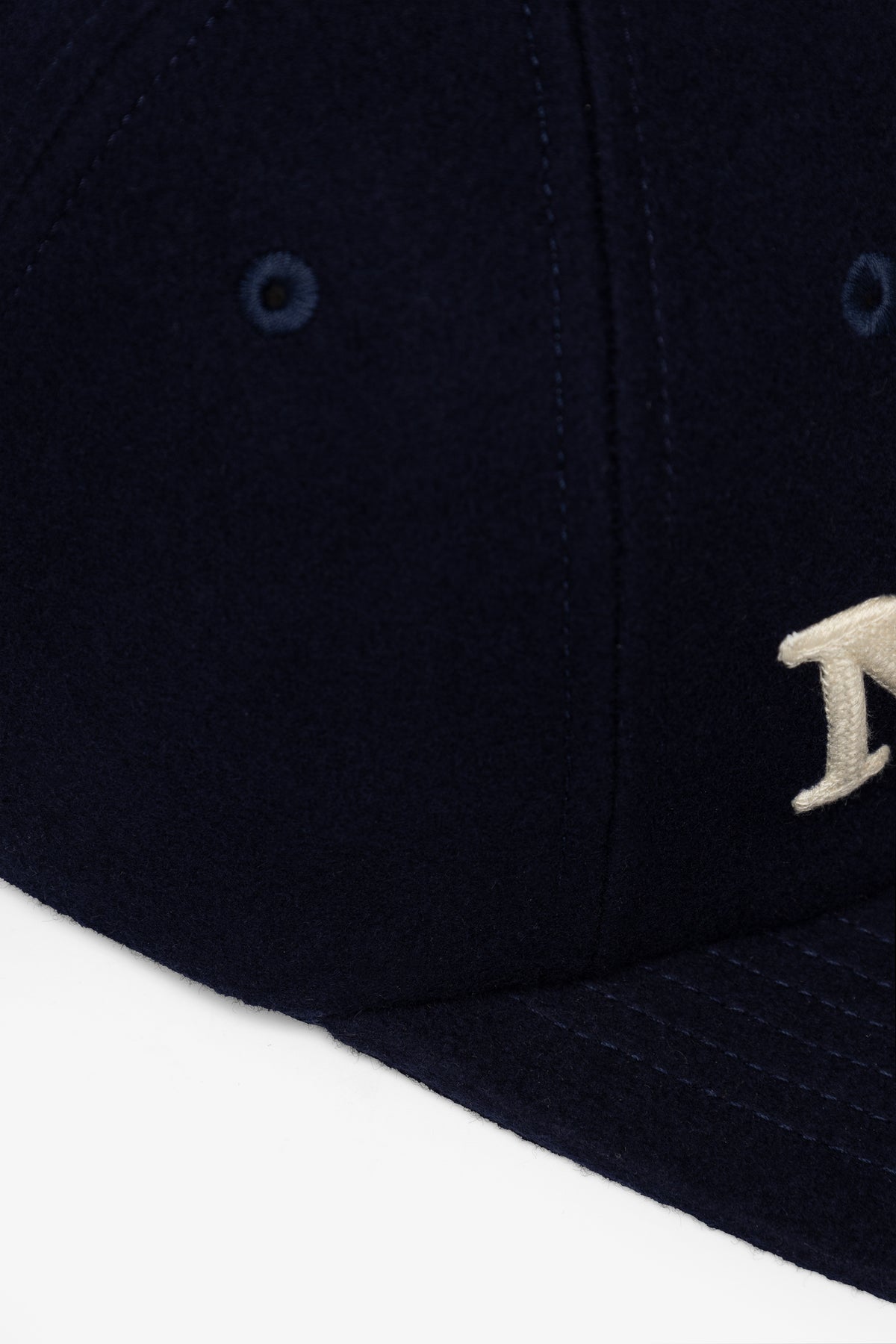 Melton Wool NP04 Chainstitch Cap