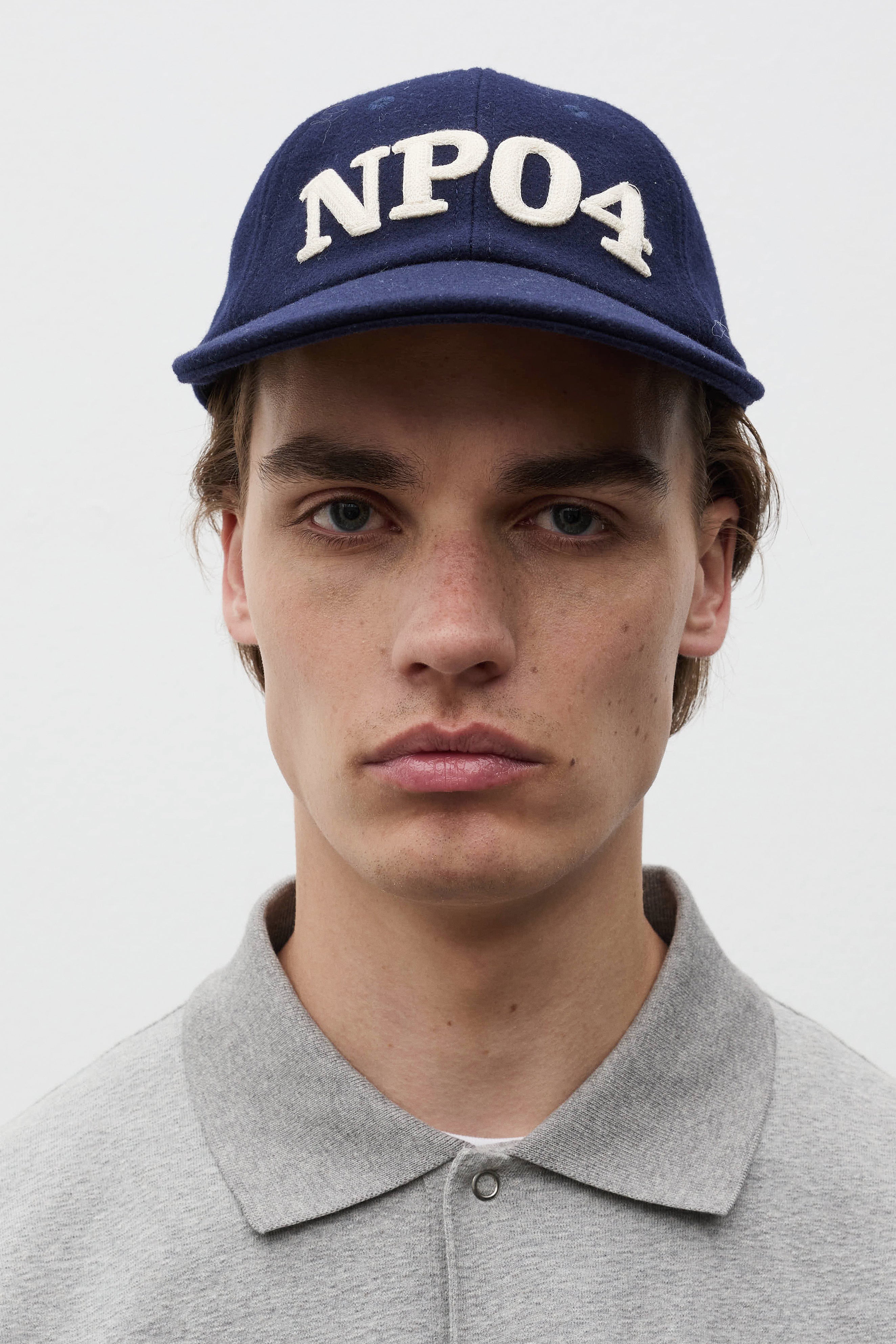 Melton Wool NP04 Chainstitch Cap