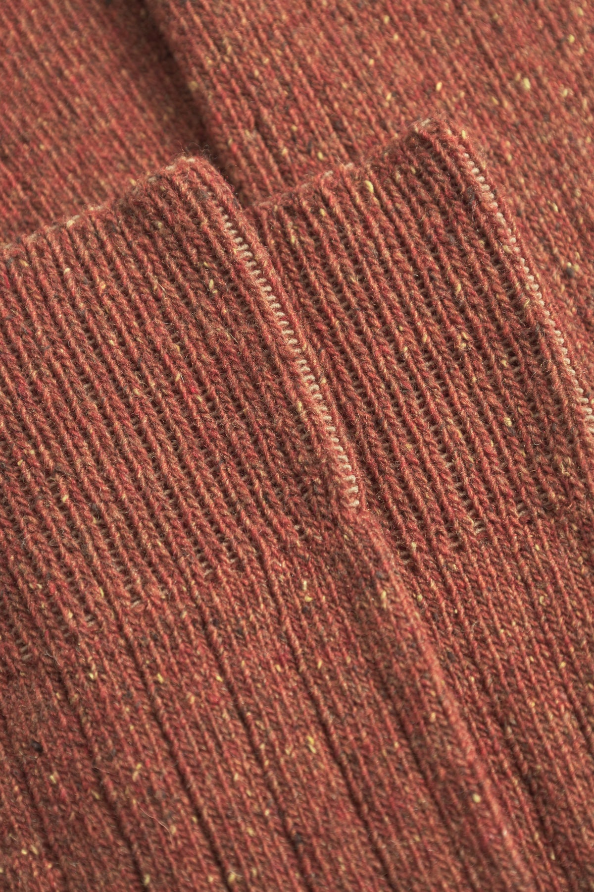 Bjarki Neps Wool Rib Sock