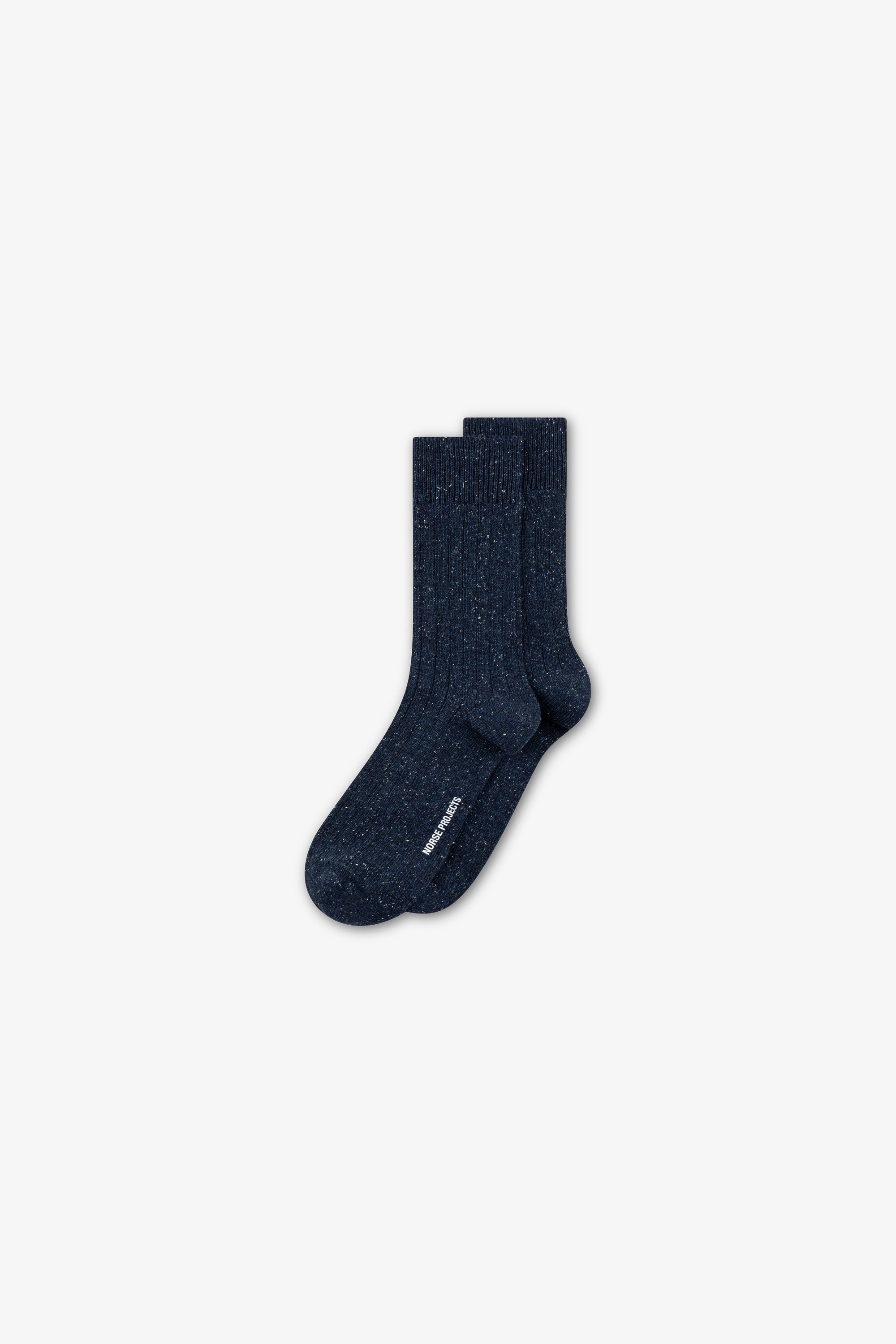 Bykle Neps Wool Rib Sock