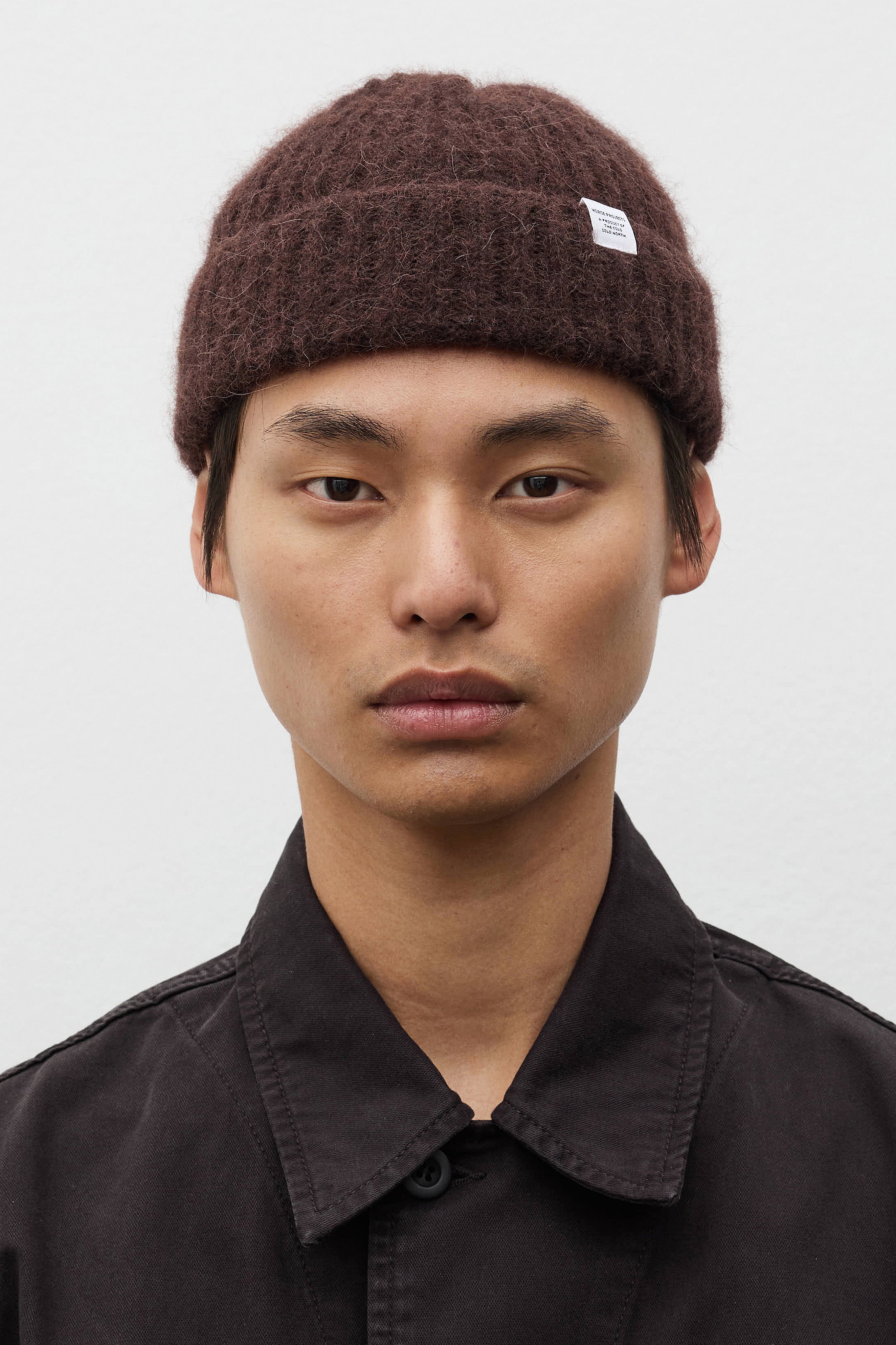 Alpaca Wool Chunky Rib Beanie