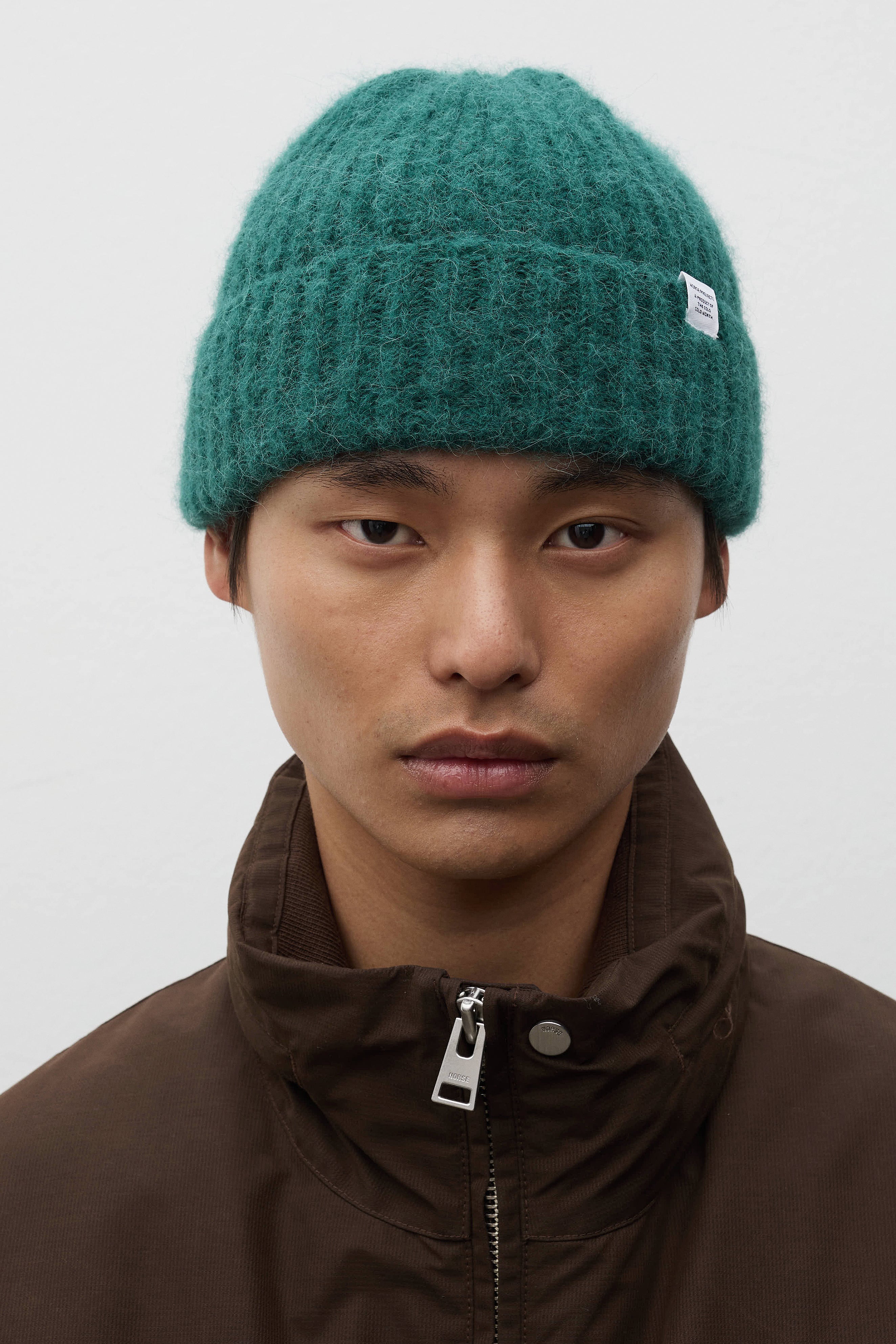 Alpaca Wool Chunky Rib Beanie