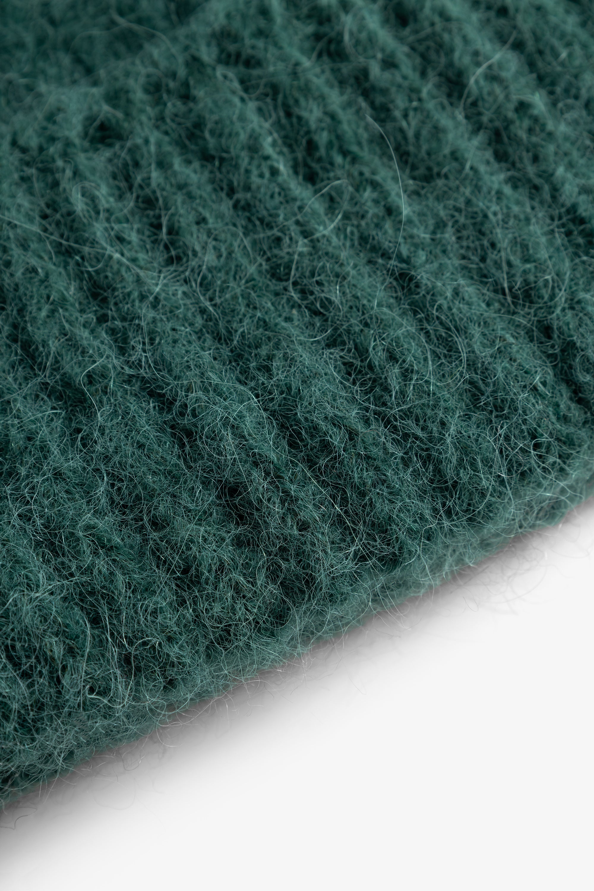 Alpaca Wool Chunky Rib Beanie