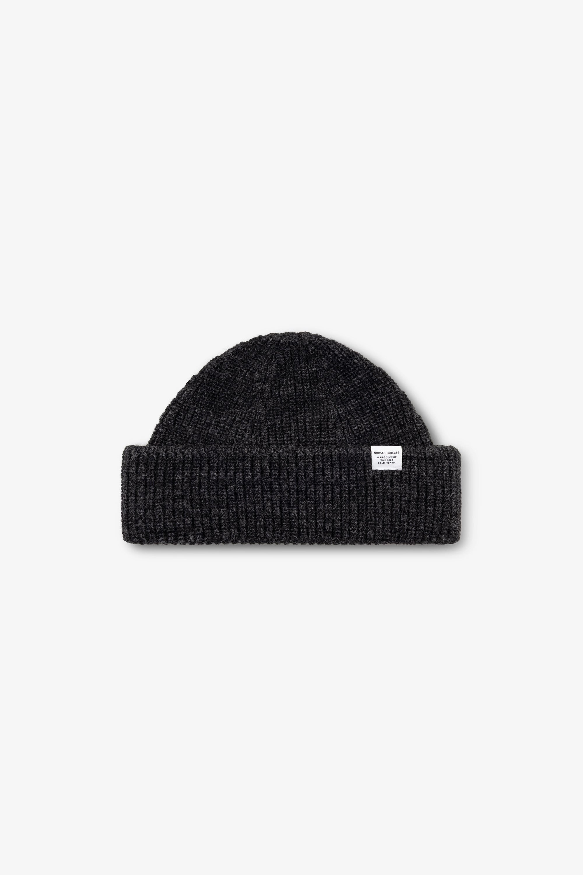 Shallow Cotton Wool Rib Beanie