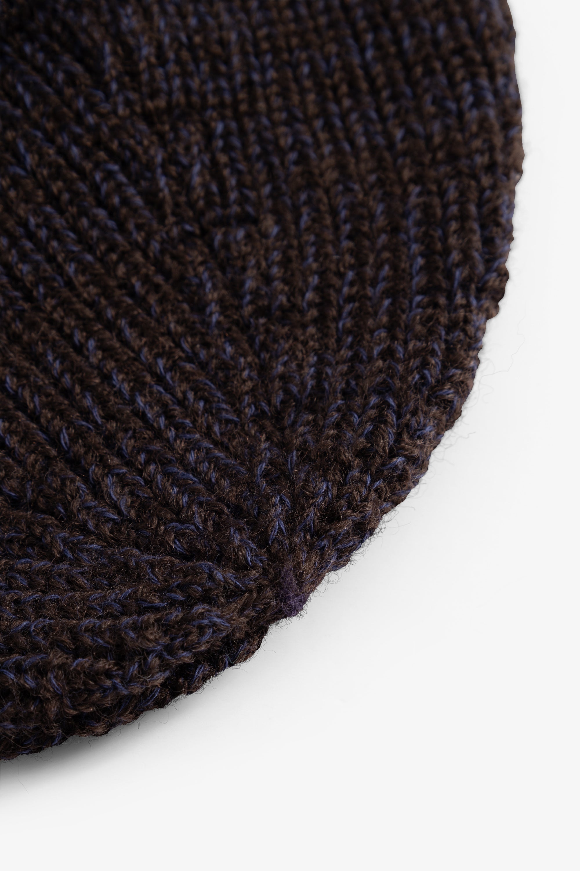 Shallow Cotton Wool Rib Beanie